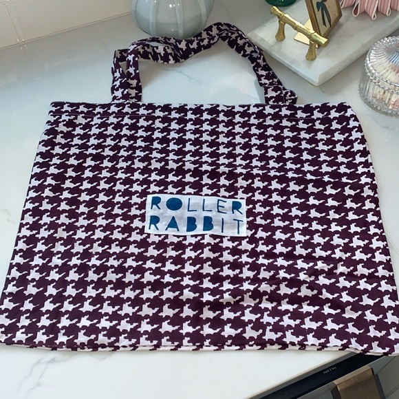Roller Rabbit Tote BRAND NEW NEVER USED - Picture 4 of 7